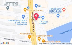 map Tempelhofer Damm 227