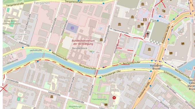 Karte Fotowalk von Philharmonie